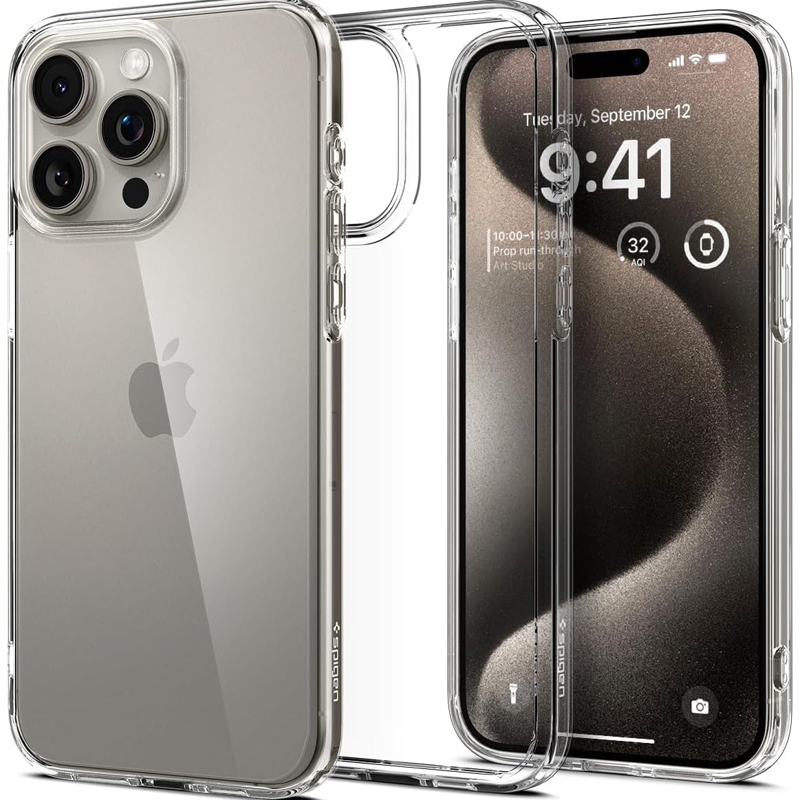 High Quality Spigen Hybrid Crystal Clear Phone Case For Iphone 7 Plus to 16 Pro Max Complete