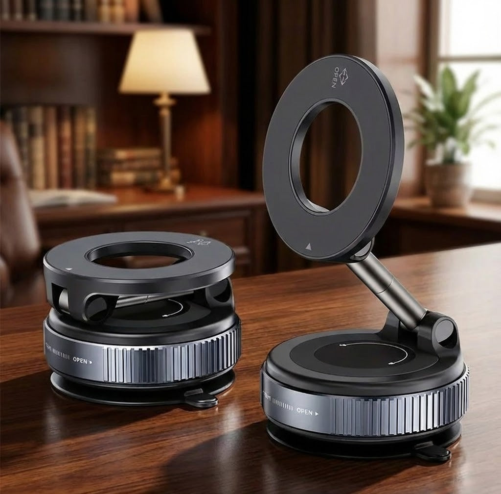 K007 Magnetic Vacuum Phone Stand Foldable