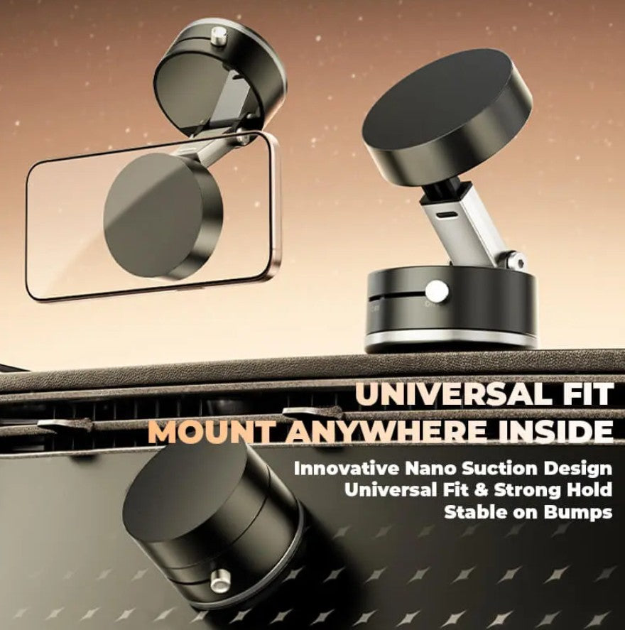 A2 Vacuum Magnetic Phone Stand Foldable 360° Rotation