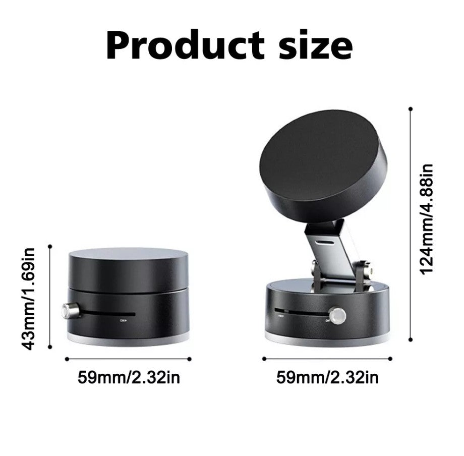 A2 Vacuum Magnetic Phone Stand Foldable 360° Rotation