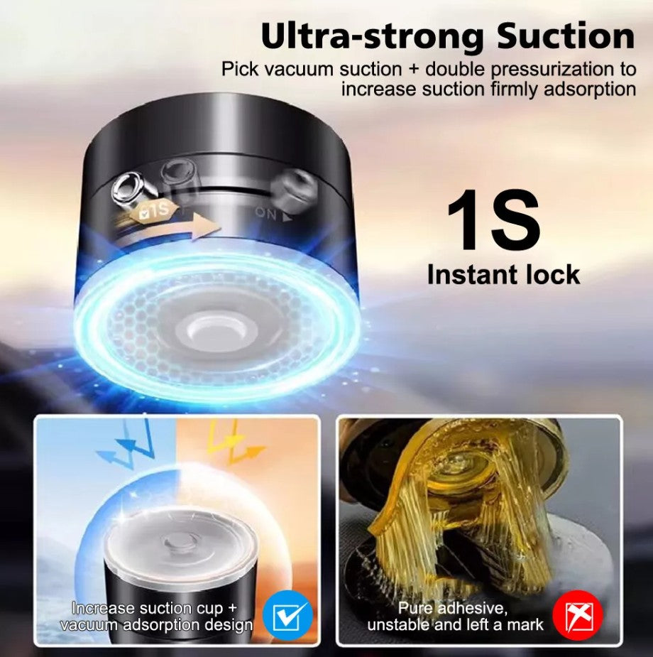 A2 Vacuum Magnetic Phone Stand Foldable 360° Rotation