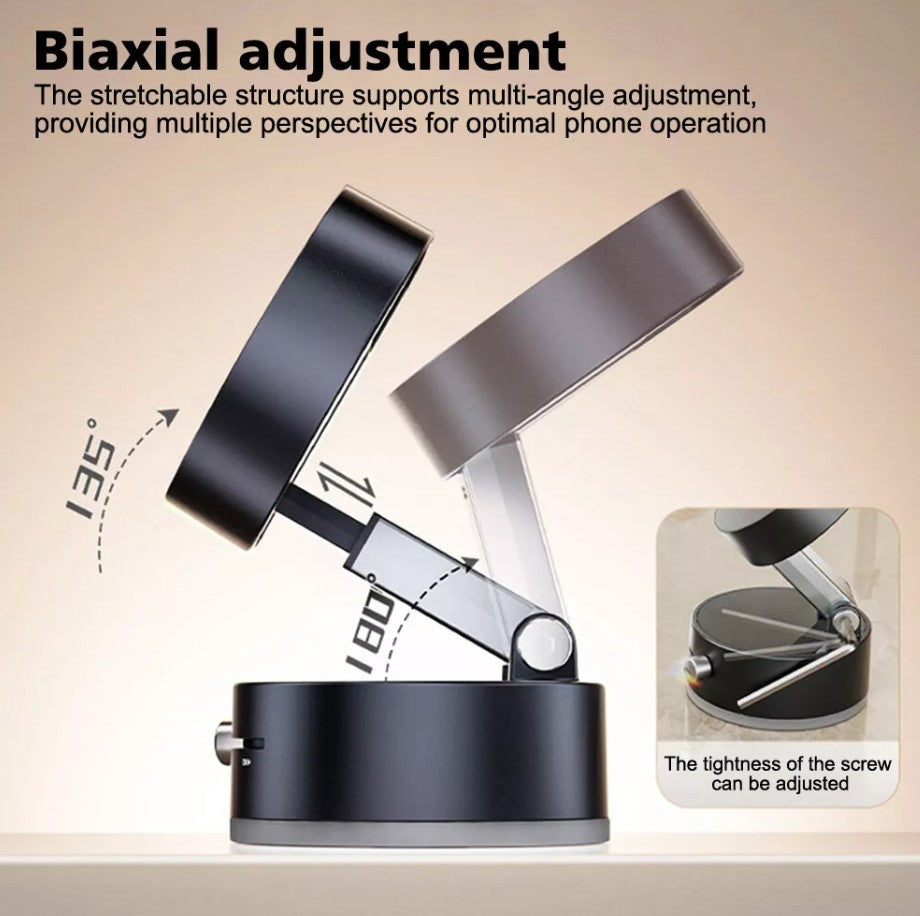 A2 Vacuum Magnetic Phone Stand Foldable 360° Rotation